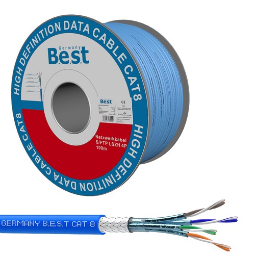 100m cat lan verlegekabel - 100m,