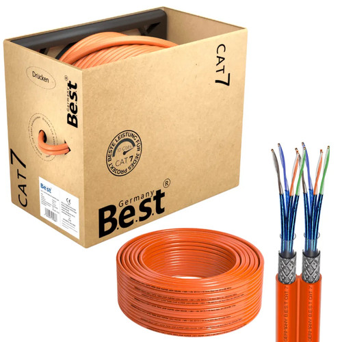 100 cat verlegekabel - cat.7,