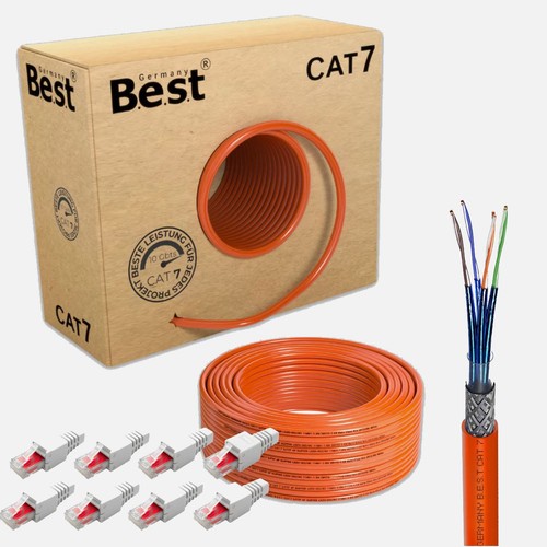 100 cat verlegekabel - cat.7,