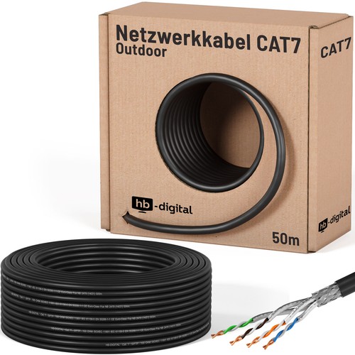50m cat7 verlegekabel - 50m,