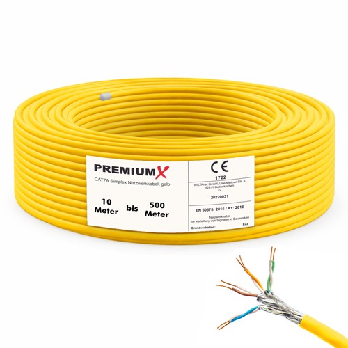 Cat7a verlegekabel - cat7a,