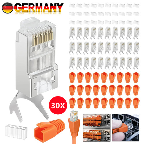 Set netzwerkstecker rj45 - set,