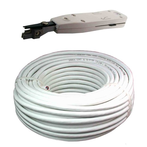 35m cat6 weiß lsa - 35m,