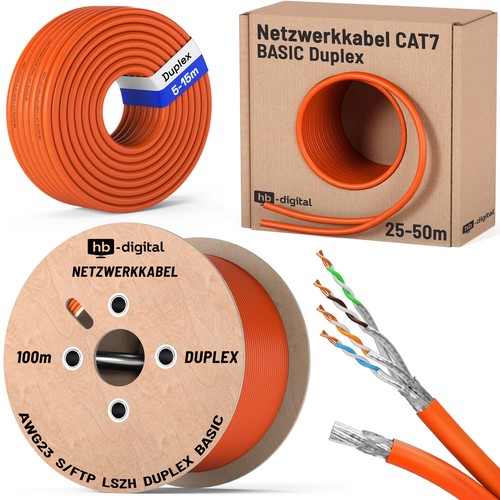 Cat duplex netzwerkkabel - cat.7,